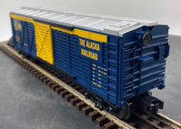 MTH Railking 30-7161 Alaska Stock Car O SCALE Like New