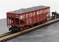 Atlas 6757-4 WESTERN MARYLAND 55 Ton Fish Belly Hopper Speed O Scale NEW