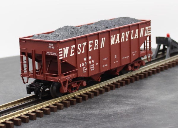 Atlas 6757-4 WESTERN MARYLAND 55 Ton Fish Belly Hopper Speed O Scale NEW
