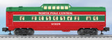 Lionel 6-25196 North Pole Central O27 Streamlined Vista Dome "Vixen" Christmas O SCALE Like New Damaged Box