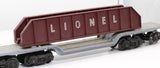 Lionel 6-6509 Die Cast Depressed Flat Car W/Girder Load O SCALE Used