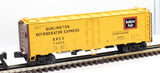 Lionel 6-17339 Burlington Refrigerator Express Steel-sided Refrigerator Car #74825 O SCALE NEW