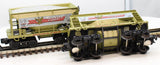 K-Line K-6736 Michelob Light Ore Cars 2 Car set O Scale Like New
