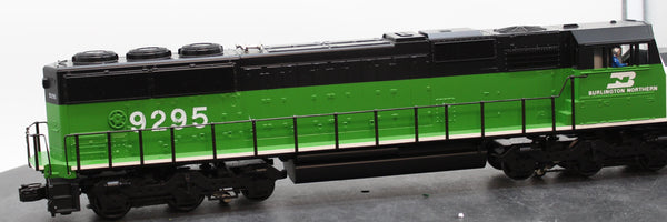 MTH Burlington Northern SD60M Diesel Engine 9291 20-2045-1 O SCALE Like New Damaged Box