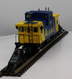 K-Line K613-1101 Alaska Classic Caboose ,Illuminated O SCALE Like New