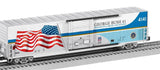 Lionel 2026370 Union Pacific UP George Bush 4141 LED 60' Flag Boxcar O SCALE NEW