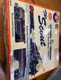 Lionel 6-30127 The Scout Ready-To-Run Freight Train Set (2-4-2 Scout #246X) O SCALE Like New Damaged Box