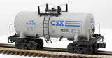 MTH 20-96003 CSX 8000 Gal. Tank Car O Scale Like New