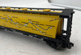 MTH Railking 30-75164 Pittsburgh & Lake Erie PLE 4-Bay Cylindrical Hopper Car MAP CAR  O SCALE Like New