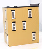 MTH Railking 30-90373 Sand Stone 3-Story Town House O SCALE Like New