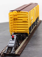 Atlas 0602-2 M-K-T 40' Stock Car Trainman O Scale Like New