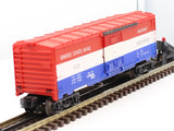 Lionel 6-9301 UNITED STATES POSTAL SERVICE Operating Boxcar #9301 O Scale Used Excellent Damaged Box