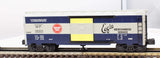 K-Line K701-1711 Missuori Pacific operating Box Car( Merchandise Service) O Scale Like New