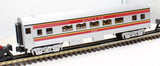 MTH 30-6102 SANTA FE O-27 Streamlined Coach Car RailKing O Scale Like New