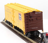 Lionel 6-17339 Burlington Refrigerator Express Steel-sided Refrigerator Car #74825 O SCALE NEW