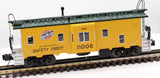 MTH Railking 30-77301 Chicago & North Western CNW Bay Window Caboose O SCALE Like New Damaged Box