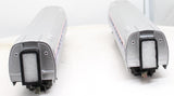 MTH Railking 30-6521 Amtrak 2-Car O-31 Amfleet Coach Set O SCALE Like New