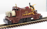 Lionel 6-8379 PRR motorized Fire Car O SCALE Like New