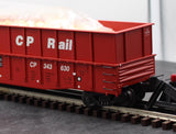 K-LINE Gondola K652-1211 CPRail Die Cat Gondola O SCALE Like New