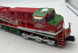 MTH 30-20974-1e Railking 30-20974-1 Christmas ES44AC Imperial Diesel Locomotive With Proto-Sound 3.0 O SCALE Used Excellent