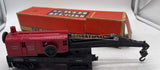 Lionel 6560-25 Postwar Red BUCYRUS ERIE Crane Car O Scale Used Excellent Damaged Box as is