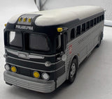 MTH Railking 30-50054 Pennsylvania Railroad Lines Philadelphia Die-Cast Bus O SCALE Like New