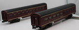 MTH 20-6114 NORFOLK & WESTERN 60' Slp/Din Aluminum Passenger Set Premier O Scale Like New