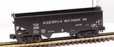 MTH Premier 20-97525 Aliquippa & Southern 2-Bay Offset Hopper Car O SCALE (no coal load) Like New