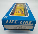 Life-Like 8429 40' S/D BOX CAR FRANCO AMERICA SPAGHETTIOS HO SCALE NEW