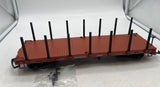 LGB 4060 DENVER RIO GRANDE WESTERN DRGW FLATCAR W STAKES G  Scale Used Excellent