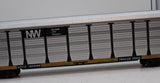 MTH Premier 20-95340 Norfolk & Western Premier Corrugated Auto Carrier CTTX With O SCALE Used Excellent as is detail piece