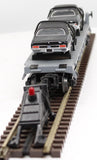MTH Railking 30-7661 Auto Transport Flat Car w/Ertlr 1970 Nova O SCALE Like New
