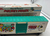Lionel 6-9670 DISNEY MICKEY MOUSE ALICE IN WONDERLAND HI CUBE BOXCAR  O SCALE Used Excellent