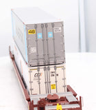 Lionel 6-85068 BNSF Husky Stack w/ EOT #203054 O Scale Like New limited