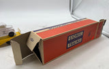 Lionel Postwar 6151 Range Patrol Truck on Flat Car YELLOW O SCALE Used Excellent Damaged Box limited