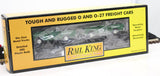 MTH Railking 30-7615 Flat Car W/ ERTL MTH Tow Trucks O SCALE Like New