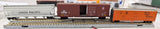 Atlas Union Pacific 4 bay cyclindrical hopper #24023, MicroTrain Pacific Fruit Express Reefer #300171 AND MicroTrain UP High Cube Boxcar 960958 N Scale Used Excellent No Box