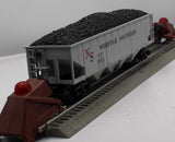 MTH Railking 30-75495 Norfolk Southern 4-Bay Hopper Car O SCALE Used Excellent