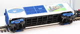 MTH Railking 30-74133 White Swan Park 40' Double Door Box Car O SCALE Like New
