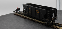 Lionel Postwar  6636 ALASKA QUAD HOPPER O SCALE Used Excellent No Box