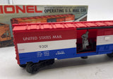 Lionel 6-9301 UNITED STATES POSTAL SERVICE Boxcar #9301 O Scale Like New