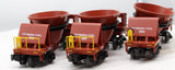 MTH Premier 20-90041 Pittsburgh Slag Car Set O SCALE Like New