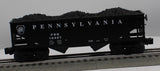 Lionel 6-16497 PENNSYLVANIA PRR COAL Hopper Mainline O Scale Like New