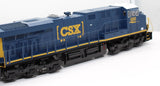 MTH 30- 4233-1E CSX ES44AC Imperial Diesel Engine w/proto sound 3 O SCALE  Like New
