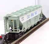 Lionel 6-9118 GE Rail Services 4-Bay Covered Hopper LCCA O Scale Used Damaged Box