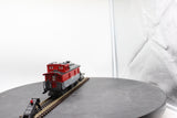 Lionel 6-17606 New York Central steel sided caboose with smoke and end of train warning light O SCALE NEW