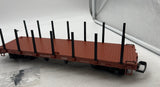 LGB 4060 DENVER RIO GRANDE WESTERN DRGW FLATCAR W STAKES G  Scale Used Excellent