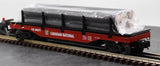 K-Line by Lionel CN Canadian National Log Dump Car 6-21708 O SCALE Like New
