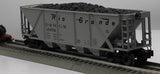 Lionel 6-26478 RIO GRANDE HOPPER CAR O Scale Like New