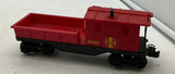 Lionel 6-9085 ATCHISON, TOPEKA & SANTA FE Work Caboose O Scale Used Excellent